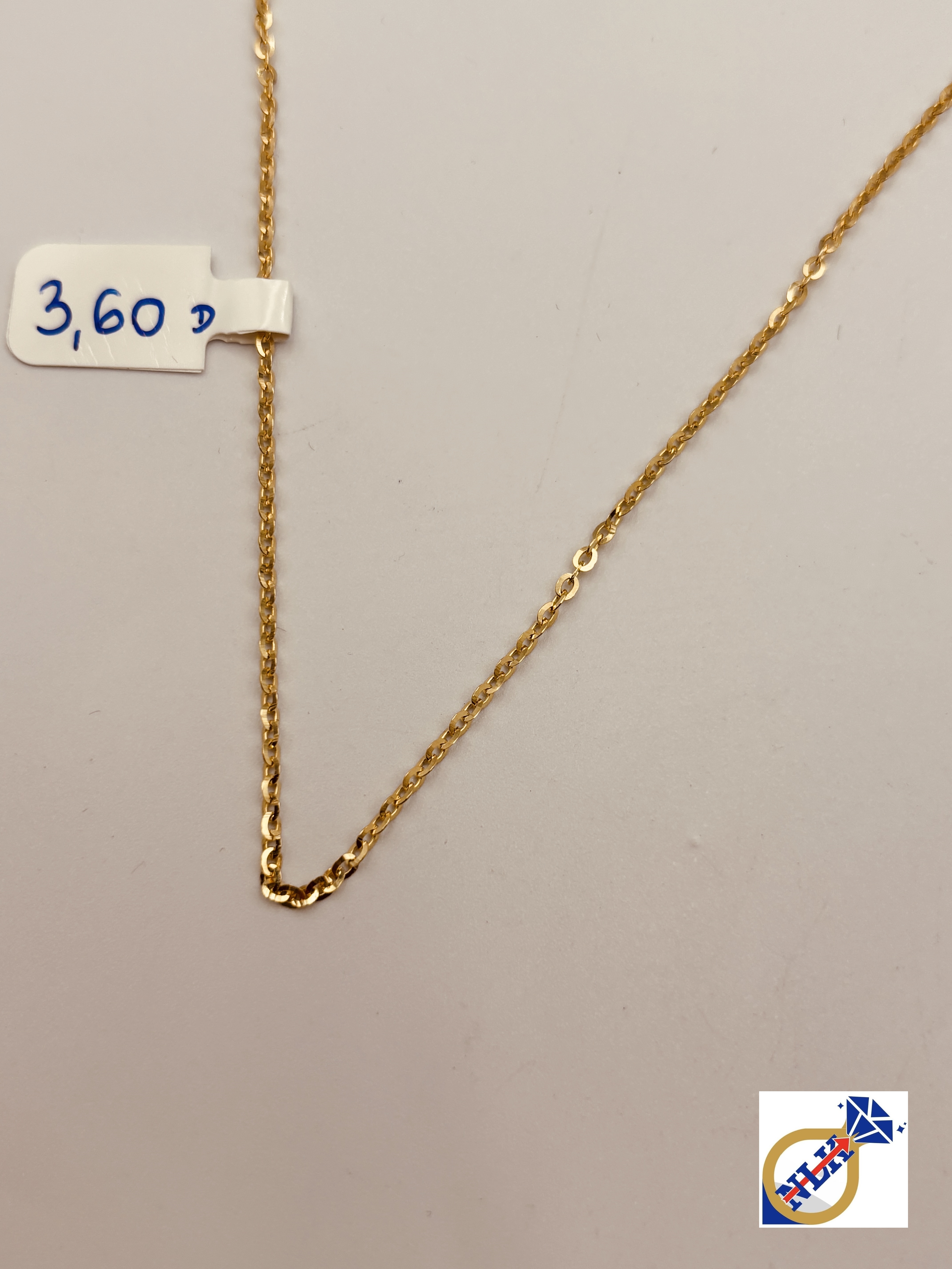 Piękny Złoty Łańcuszek próby 585(14K) T7D2465