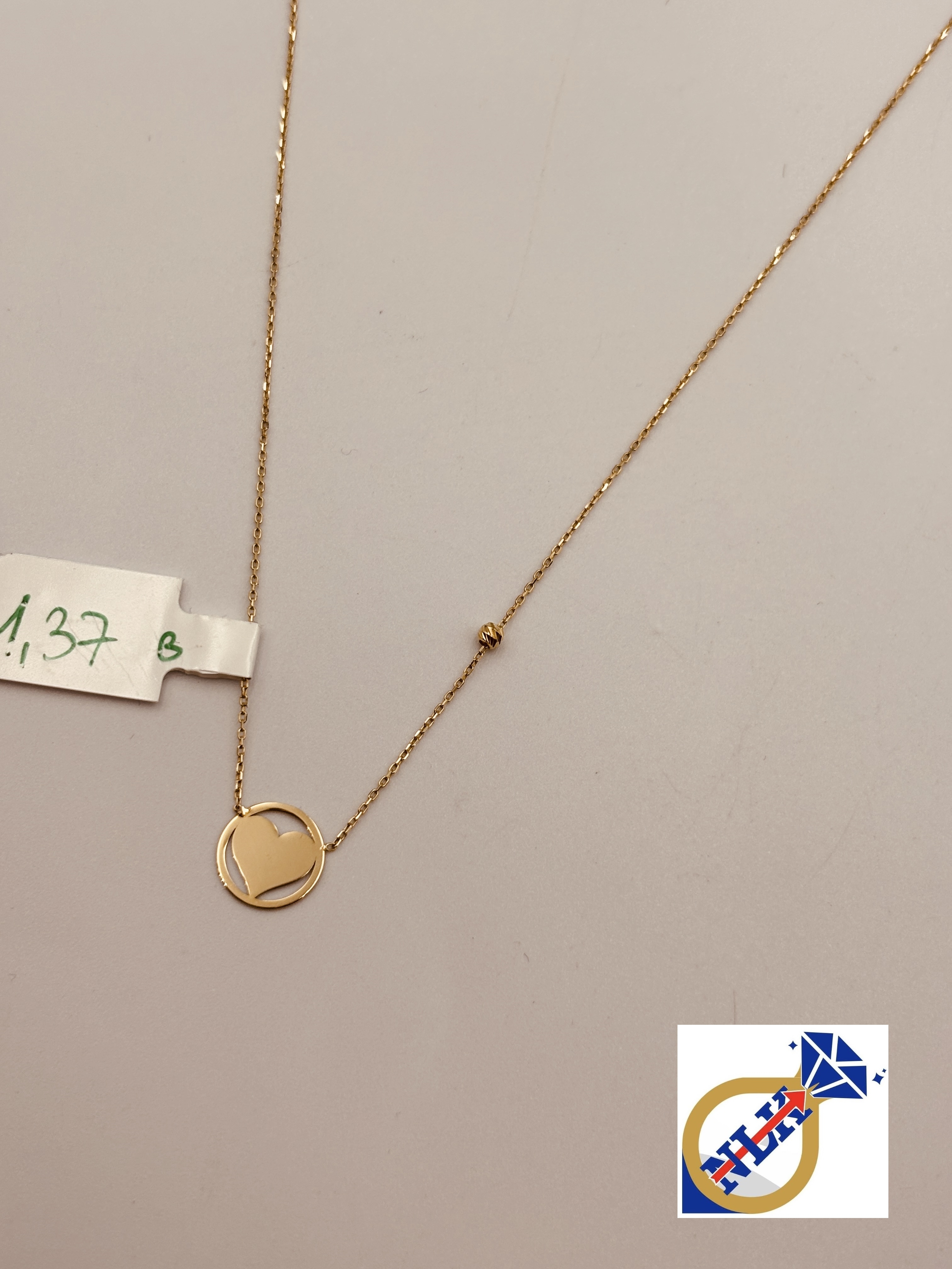 Piękna Złota Celebrytka próby 585(14K) T17B2493