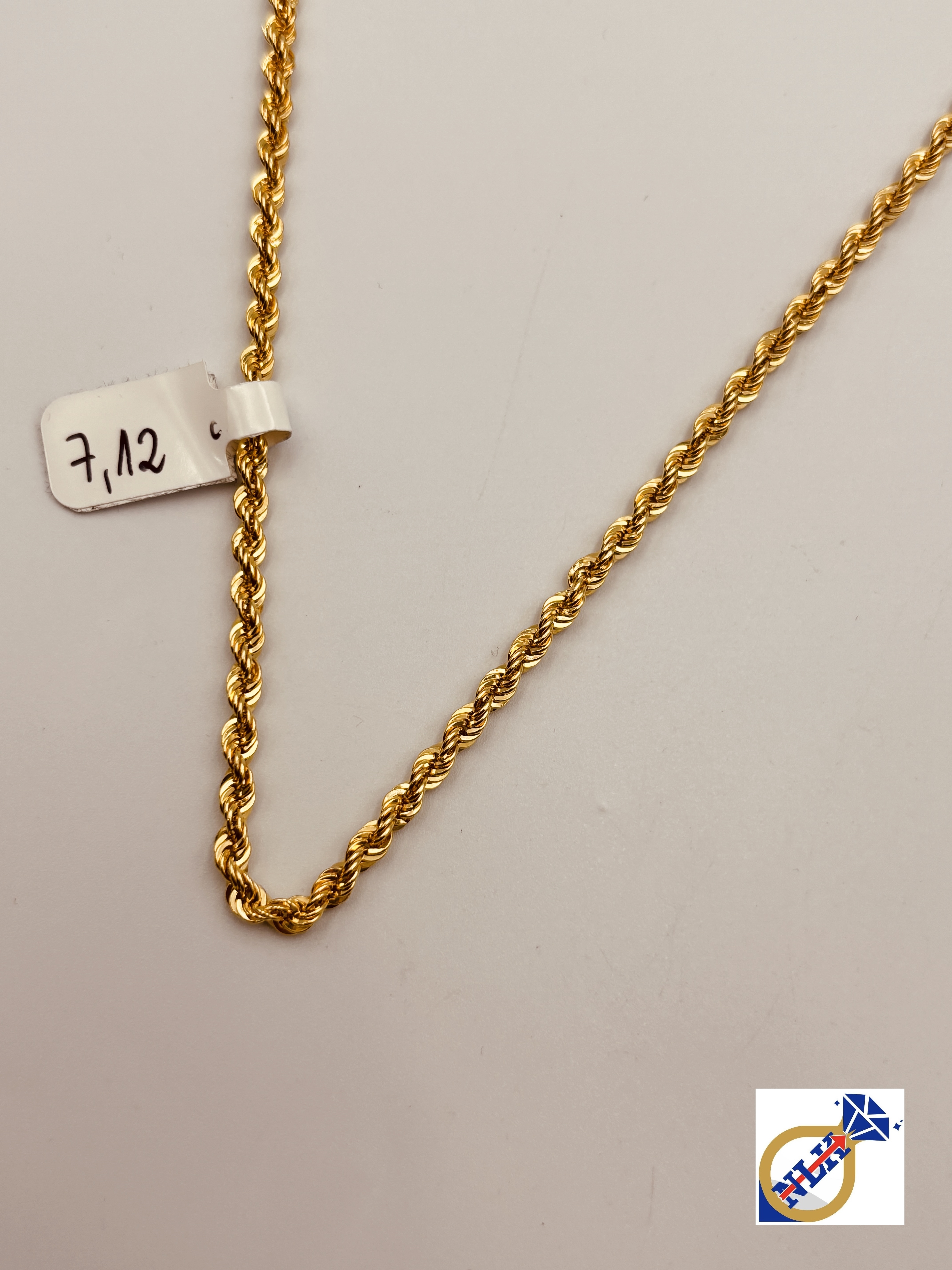 Piękny Złoty Łańcuszek próby 585(14K) T7C2467