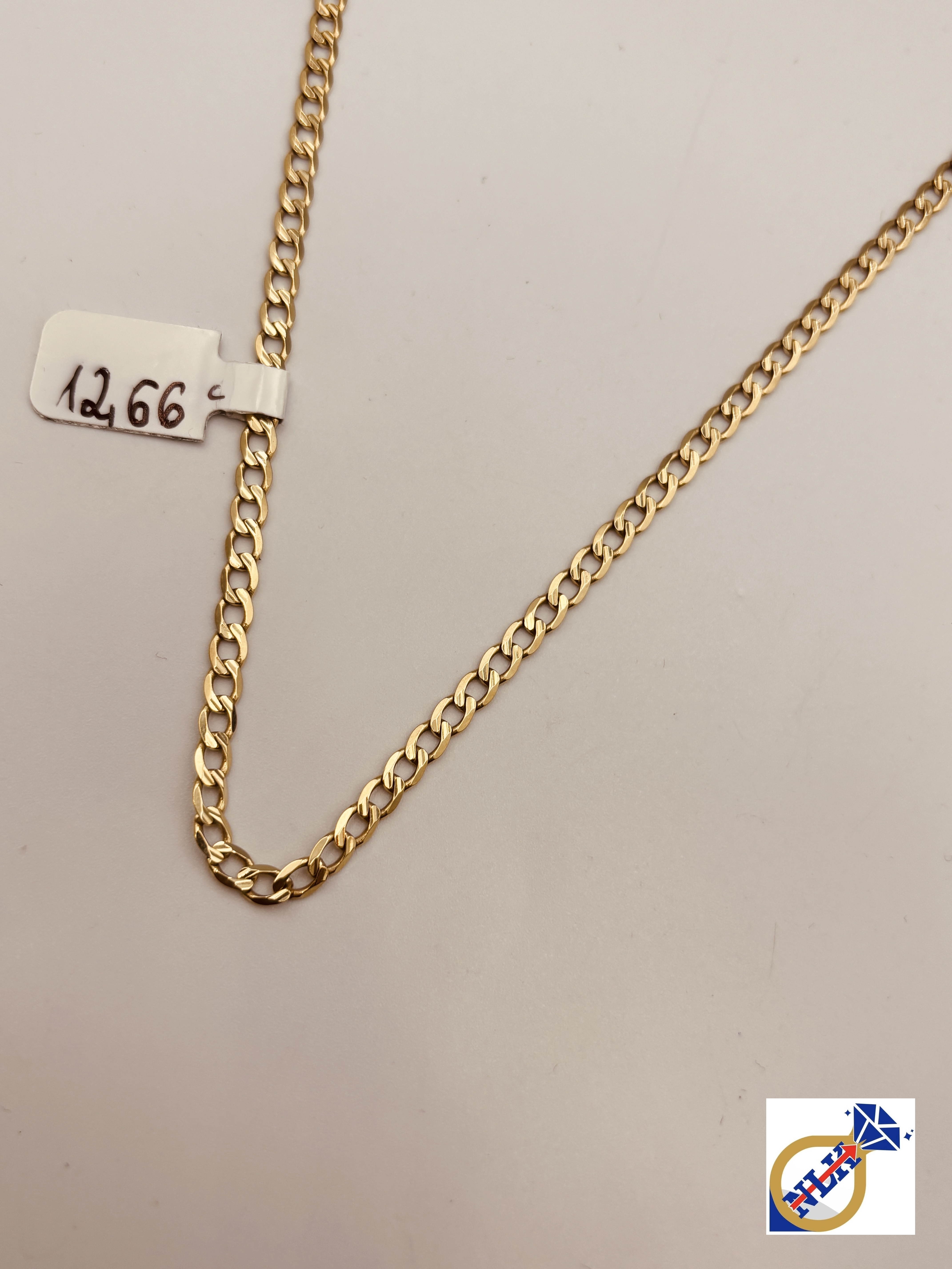 Złoty Łańcuszek Pancerka próby 585(14K) T50C2408