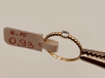 Piękny Złoty Pierścionek próby 585(14K) T1E2447