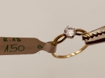 Piękny Złoty Pierścionek próby 585(14K) T6B2450