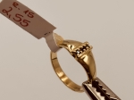 Piękny Złoty Pierścionek próby 585(14K) T1I2101