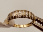 Piękny Złoty Pierścionek próby 585(14K) T6C1997