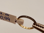 Złoty Pierścionek Próby 585(14K) T0J2461
